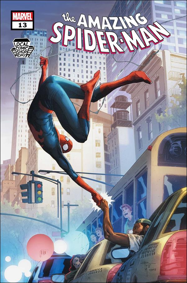 Amazing Spider-Man (2022) issue 13-D Francesco Mobili Local Comic Shop Day 2022 Cover