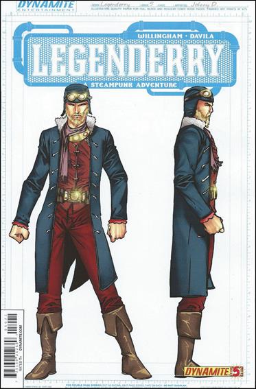 Legenderry: A Steampunk Adventure issue 5-B Johnny Desjardins 1:25 Flash Gordon Concept Cover