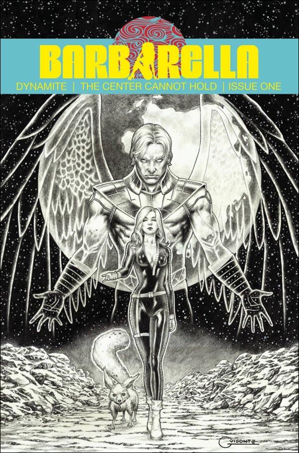 Barbarella: The Center Cannot Hold issue 1-L Geebo Vigonte 1:20 B&W Cover