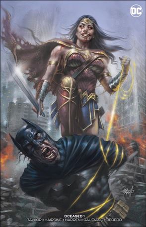 DCeased issue 1-SU Lucio Parrillo Scorpion Comics Cover 1/750