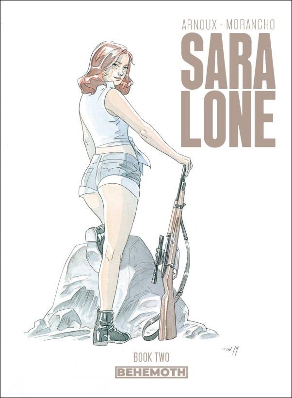 Sara Lone issue 2-D David Morancho 1:15 Pin-up Cover