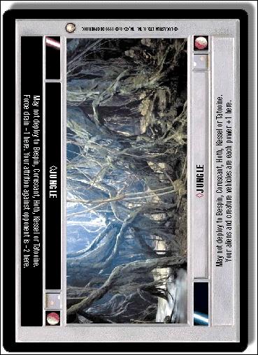 Star Wars: Special Edition Limited (Base Set) card 281 Jungle