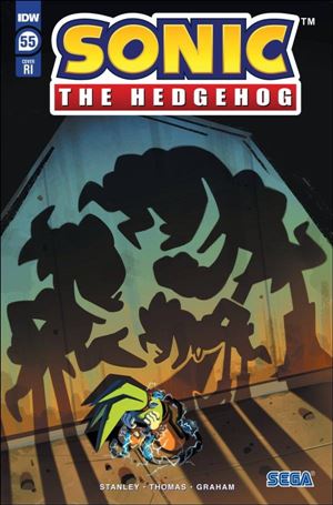 Sonic the Hedgehog (2018) issue 55-C Nathalie Fourdraine 1:10 Cover