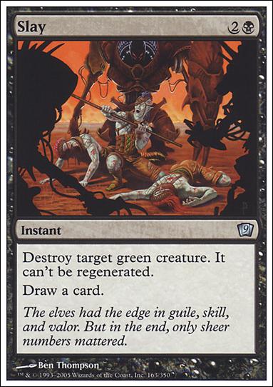 Magic the Gathering: 9th Edition (Base Set) card 163 Slay
