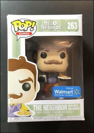 POP! Games figure 263 The Neighbor  (with Milk and Cookies)