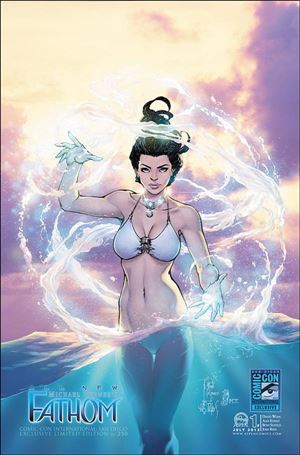 Michael Turner's Fathom (2013) issue 1-F Alex Konat San Diego Comic-Con Cover 1/250