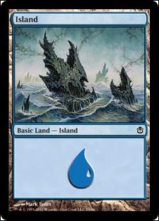 Magic the Gathering: Duel Decks: Ajani vs. Nicol Bolas card 79 Island