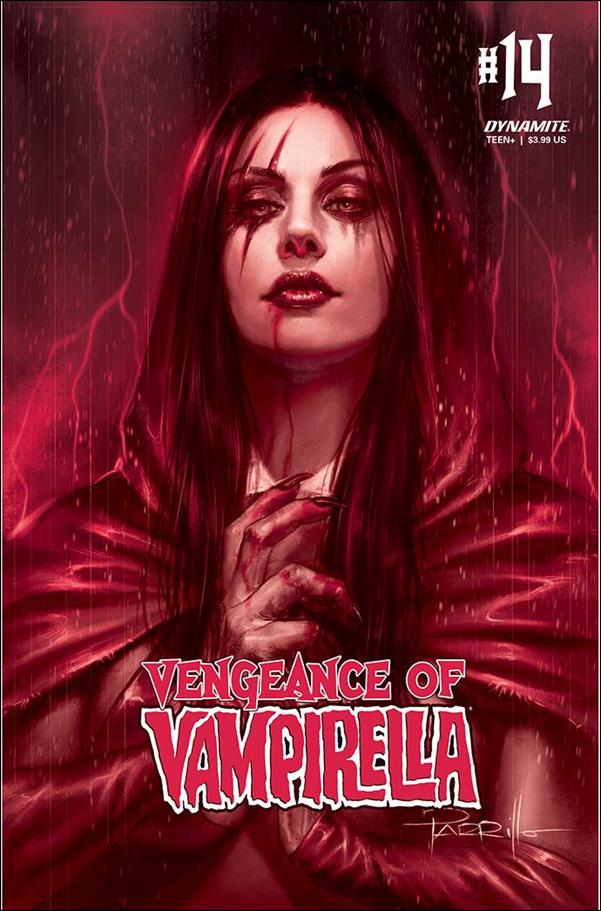 Vengeance of Vampirella (2019) issue 14-M Lucio Parrillo 1:30 Red Tint Cover