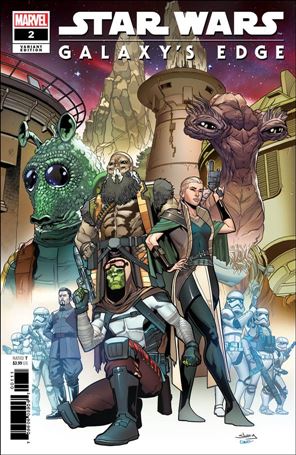 Star Wars: Galaxy's Edge issue 2-B Will Sliney 1:25 Cover