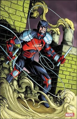 Daredevil: Black Armor issue 1-F Mark Bagley 1:100 Virgin Cover
