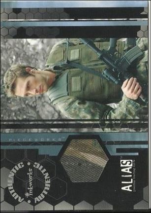 Alias: Season Two (Pieceworks Subset) card PW9 Camo Shirt Worn By Michael Vartan