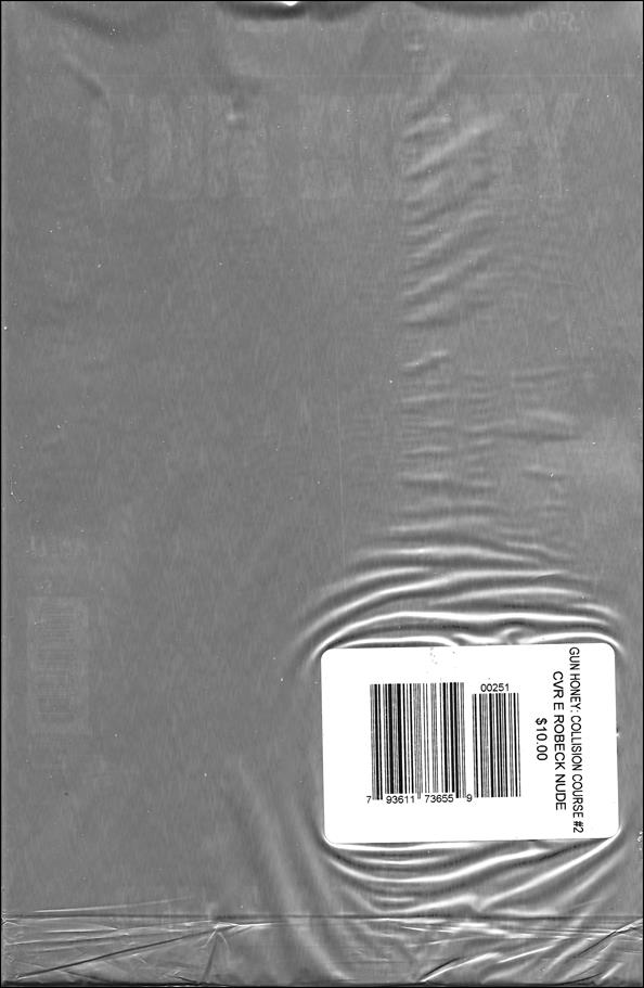 Gun Honey: Collision Course issue 2-E Thaddeus Robeck Polybagged Nude Cover
