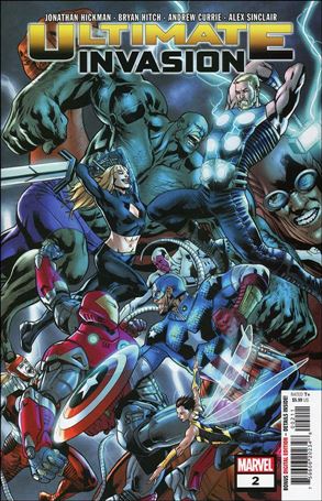 Ultimate Invasion issue 2 Bryan Hitch Cover