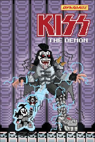 KISS: The Demon issue 2-C 8-Bit Art by Michael Adams