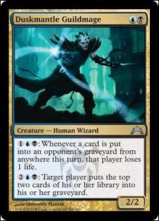 Magic the Gathering: Gatecrash (Base Set) card 158 Duskmantle Guildmage