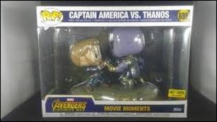 POP! Marvel figure 698 Captain America vs. Thanos