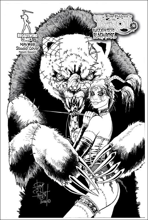 Tarot: Witch of the Black Rose issue 98-C Studio Cover 1:10 1/750