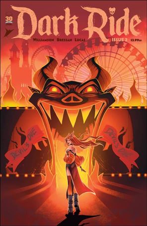 Dark Ride issue 3-C Sweeney Boo Cover