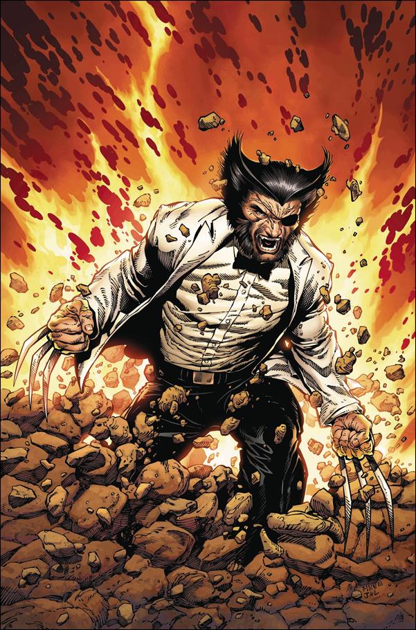 Return of Wolverine issue 1-T Steve McNiven "Patch Costume" 1:500 Virgin Cover