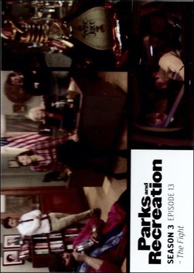 Parks and Recreation: Seasons 1 - 4 card 43 The Fight