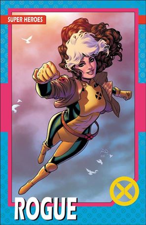 X-Men (2021) issue 2-B Russell Dauterman Trading Card Cover