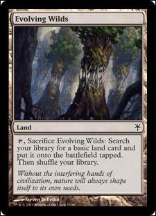 Magic the Gathering: Duel Decks: Sorin vs. Tibalt (Base Set) card 33 Evolving Wilds