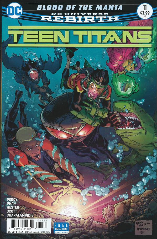 Teen Titans (2016) issue 11 Brad Walker Cover