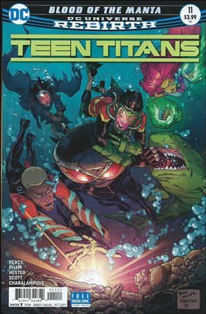 Teen Titans (2016) issue 11 Brad Walker Cover