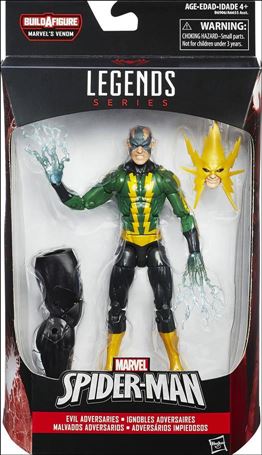 Marvel Legends Series: Spider-Man (Venom Series)  figure 1 Evil Adversaries (Electro)