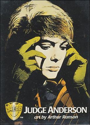 Judge Dredd: The Movie (Base Set) card 59 Judge Anderson