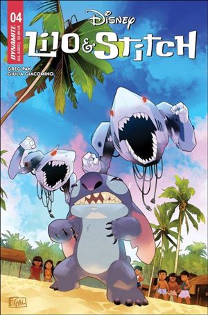 Lilo & Stitch issue 4-C Edwin Galmon Cover