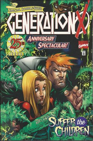 Generation X (1994) issue 25-B Blank UPC Box Cover
