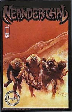 Frank Frazetta's Neanderthal issue 1-D Frank Frazetta Gold Seal 1/500 Cover