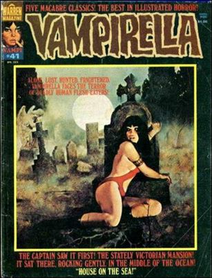 Vampirella issue 41 Enrich Torres cover painting