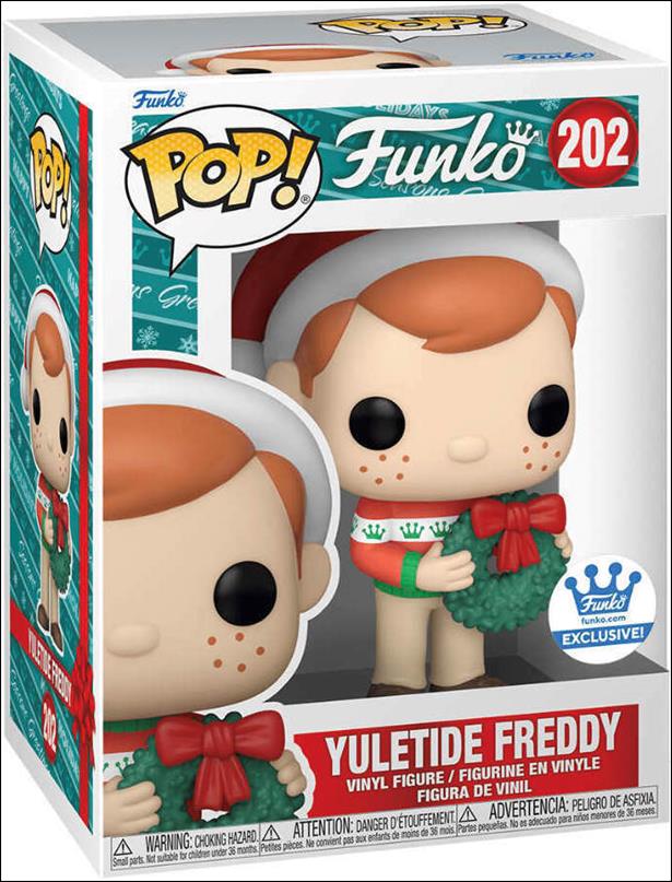 Pop! Funko - Freddy Funko figure 202 Yuletide Freddy