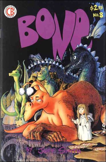 Bone (1991) issue 8-E Purple Logo (5th Printing)