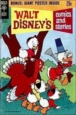 Walt Disney's Comics and Stories (1940) issue 351-B 25 Cent Cover