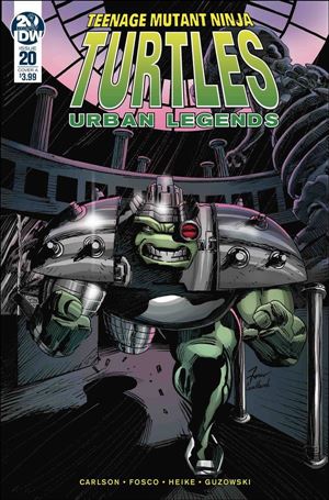 Teenage Mutant Ninja Turtles: Urban Legends issue 20 Frank Fosco Cover