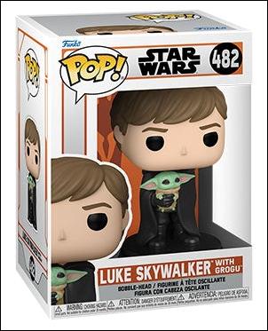 POP! Star Wars figure 482 Luke Skywalker with Grogu