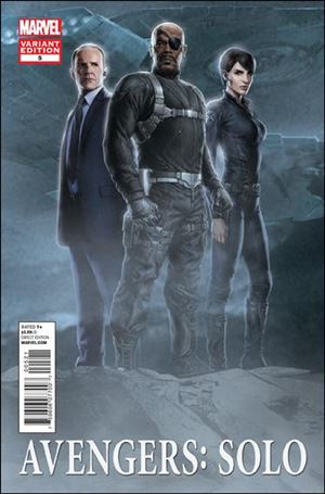 Avengers: Solo issue 5-B Clayton Henry 1:15 Movie Cover
