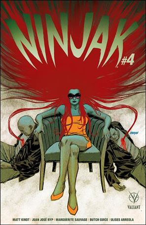 Ninjak (2015) issue 4-B Dave Johnson Cover