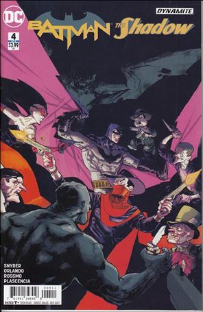 Batman/Shadow issue 4 Riley Rossmo Cover
