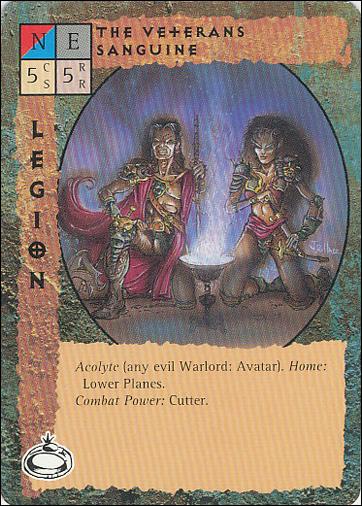 Blood Wars: Powers & Proxies (Base Set) card 123 The Veterans Sanguine