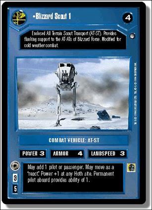Star Wars: Hoth Limited (Base Set) card 75 Blizzard Scout 1