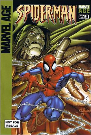 Marvel Age: Spider-Man issue 4-B Marvel Legends Cover