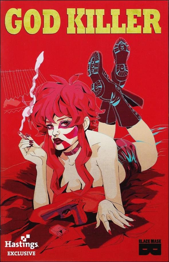 Godkiller: Walk Among Us issue 1-E Anna Wieszczyk "Pulp Fiction" Hastings Cover