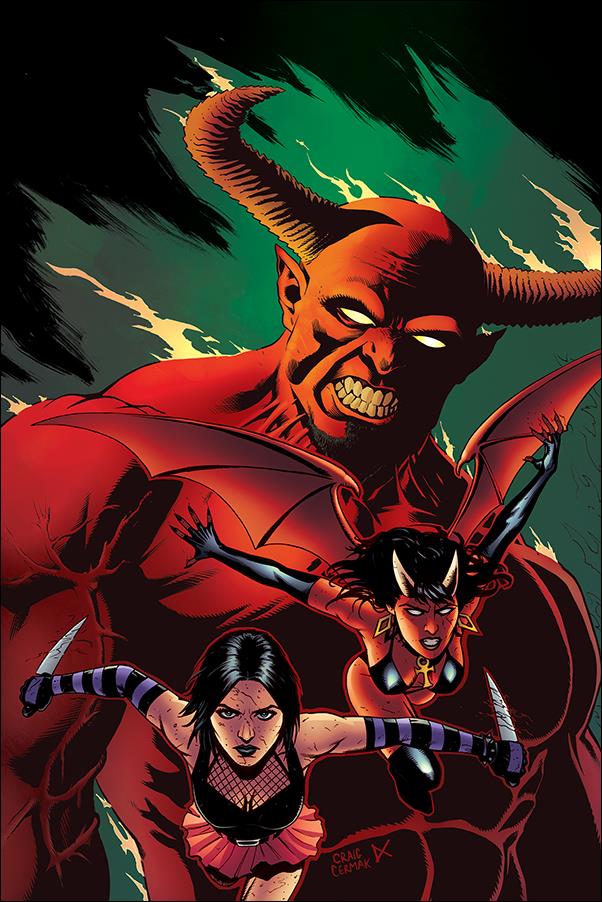Hack/Slash vs Chaos issue 5-G Craig Cermak 1:30 Virgin Cover