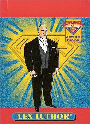 Superman Action Packs (Pop-Out Subset) card P6 Lex Luthor