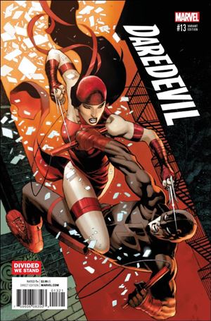 Daredevil (2016) issue 13-B Chris Stevens Divided We Stand Cover