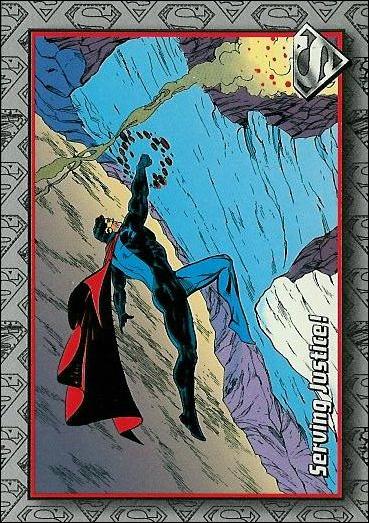 Return of Superman (Base Set) card 8 Serving Justice!